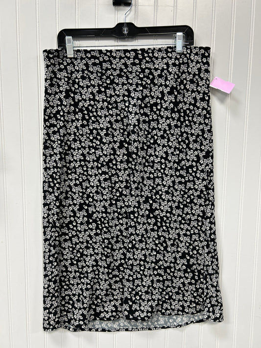 Skirt Midi By Rachel Zoe In Black, Size:10