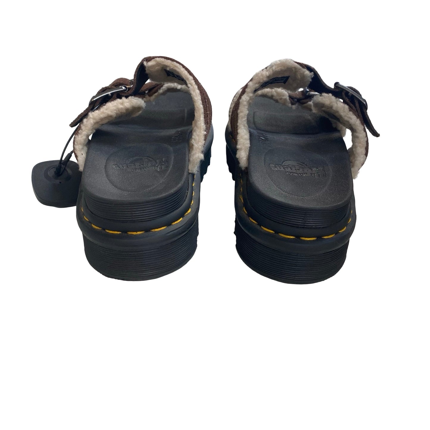 Sandals Designer By Dr Martens In Brown, Size:9