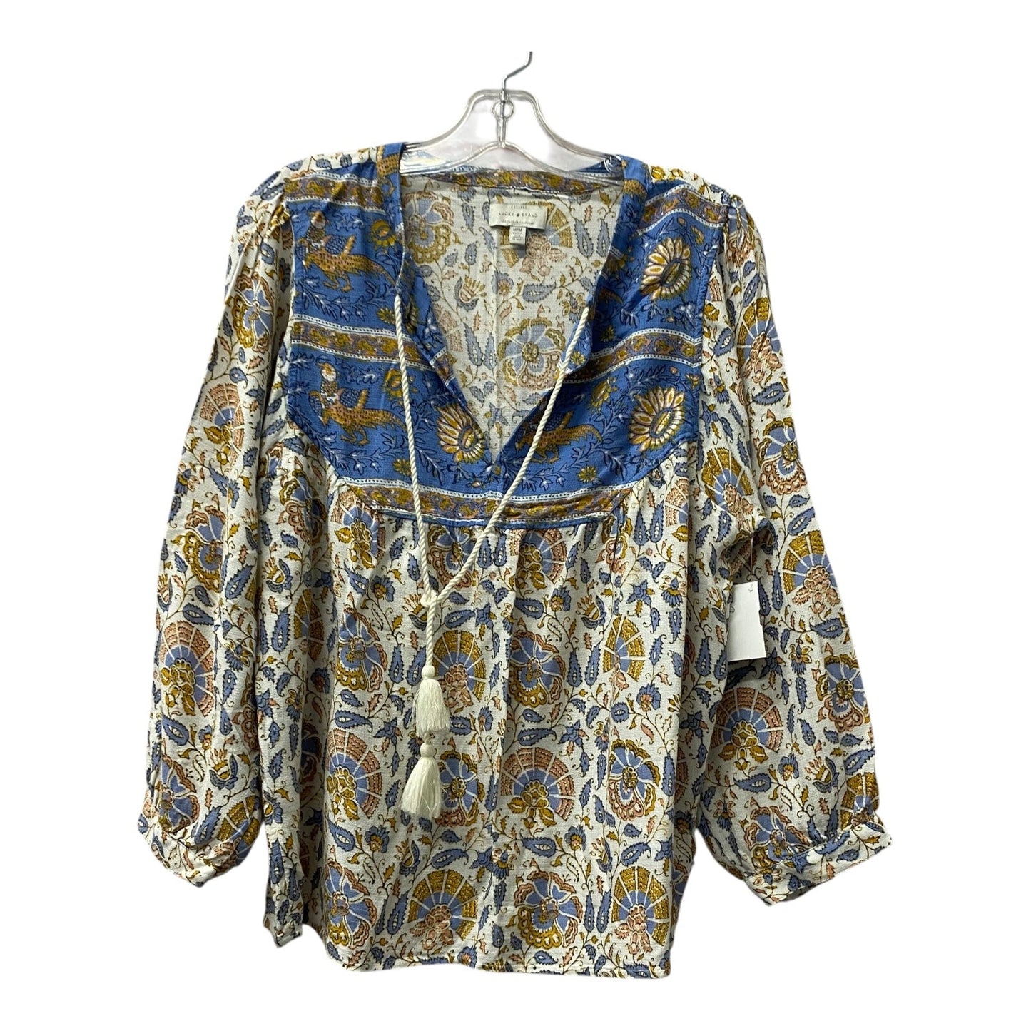 Top Ls By Lucky Brand In Blue, Size:M