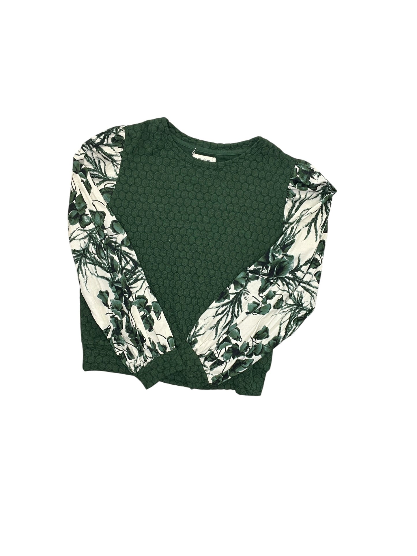 Blouse Ls By Porridge In Green, Size:S