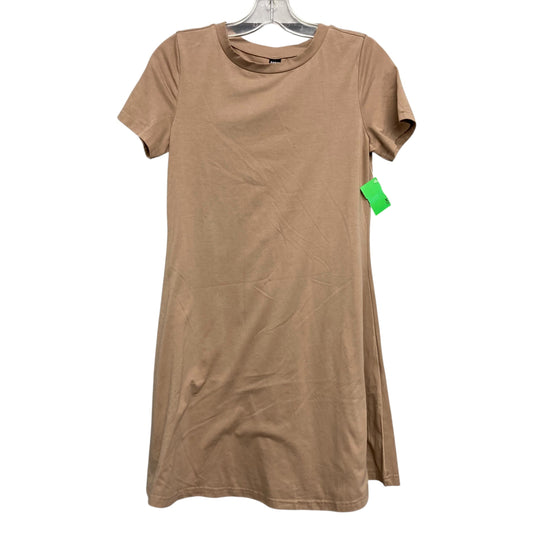 Dress Casual Short By Shein In Tan, Size:Xs