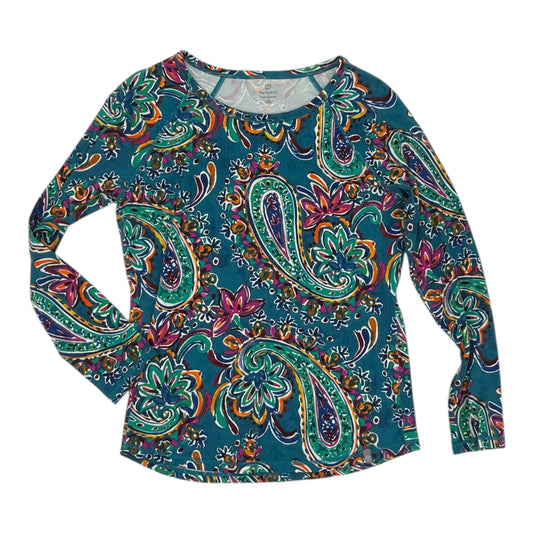 Top Ls By Talbots In Paisley Print, Size:Sp