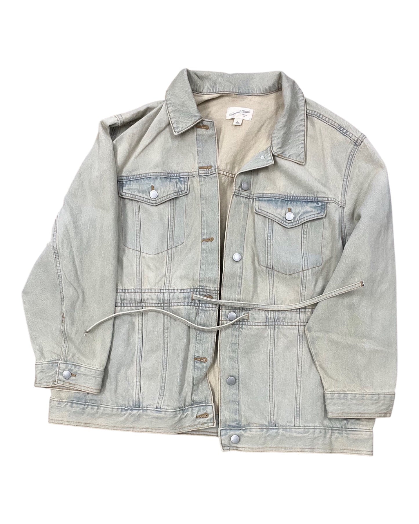 Jacket Denim By Universal Thread In Blue Denim, Size:Xl