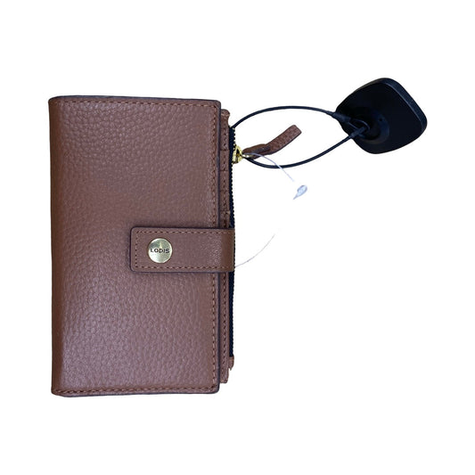 Wallet By Lodis In Brown, Size:Medium