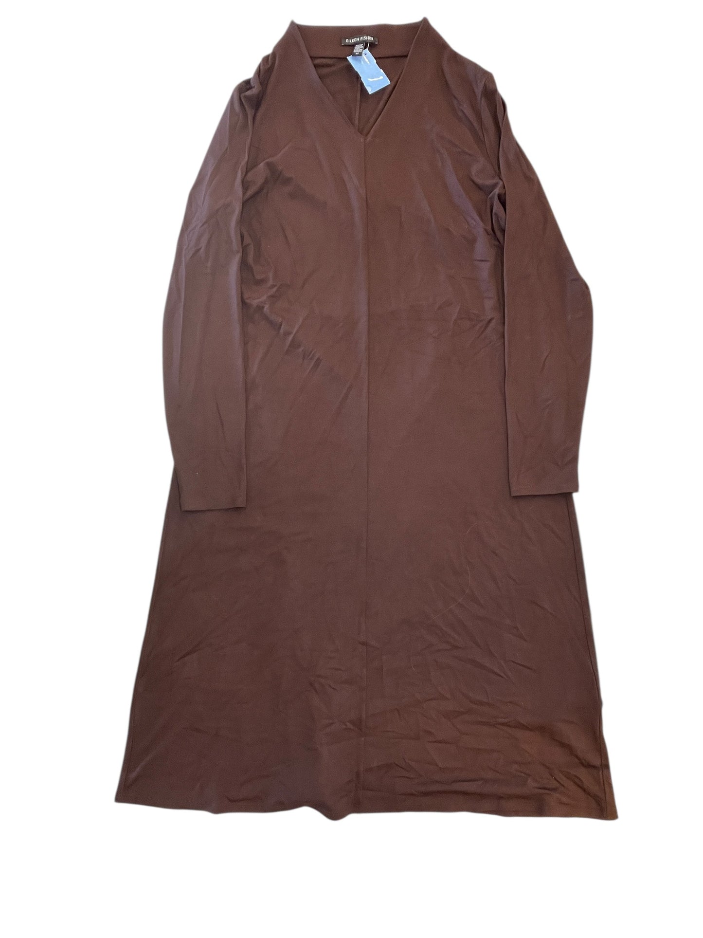 Dress Casual Midi By Eileen Fisher In Purple, Size:S