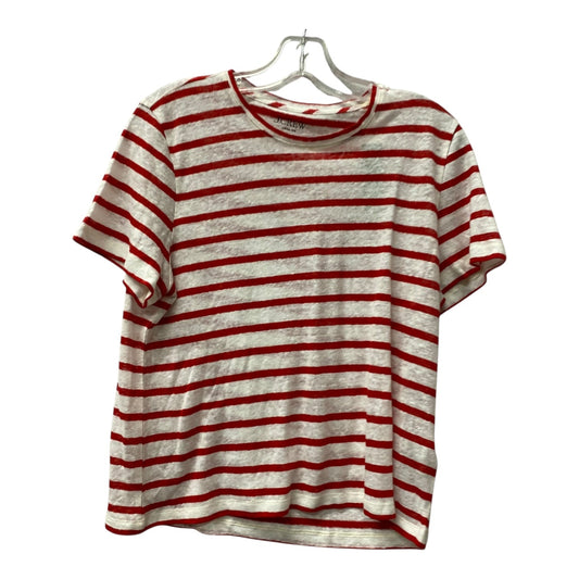 Top Ls By J. Crew In Blue & White, Size:M