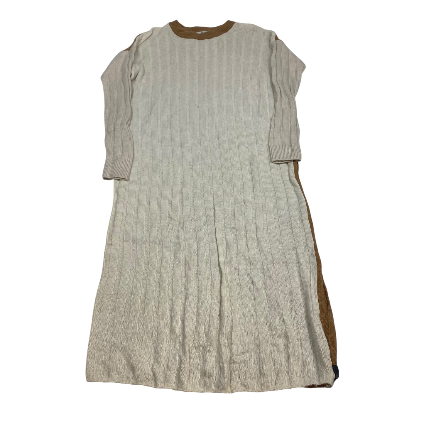 Dress Sweater By Madewell In Tan, Size:Xxs