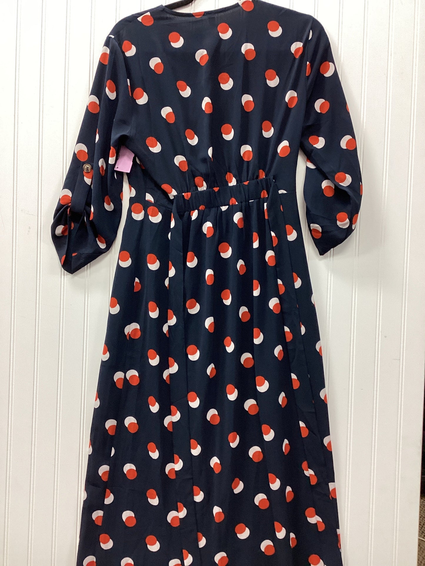 Dress Casual Maxi By Clothes Mentor In Navy, Size:M