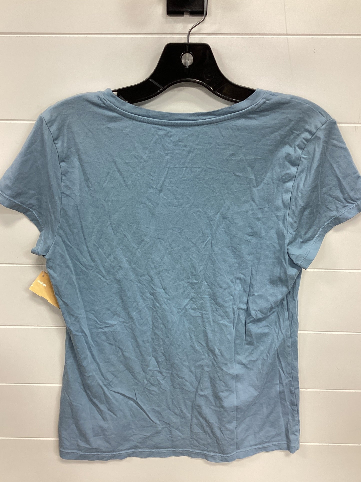 Top Ss By Calvin Klein In Blue, Size:L