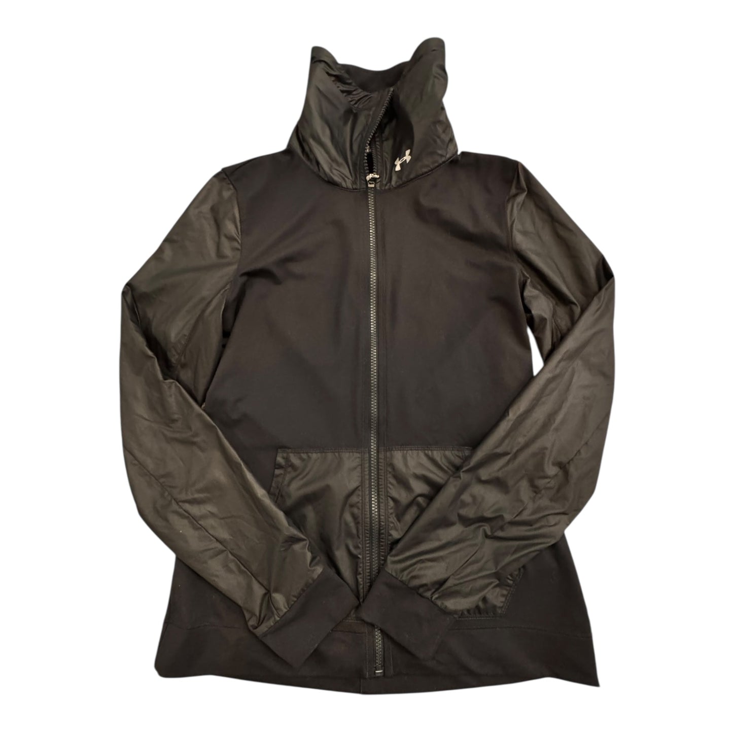 Athletic Jacket By Under Armour In Black, Size:S