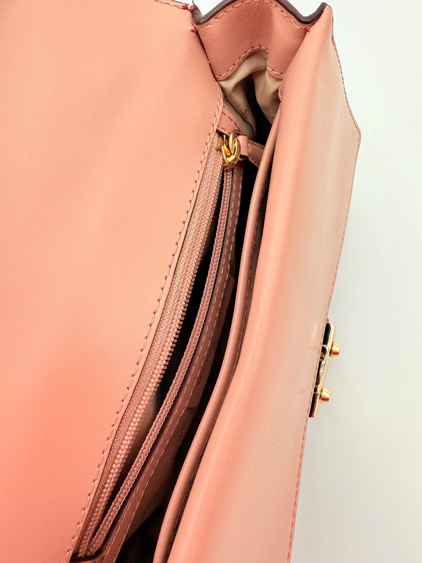 Crossbody Designer By Michael Kors, Size: Medium