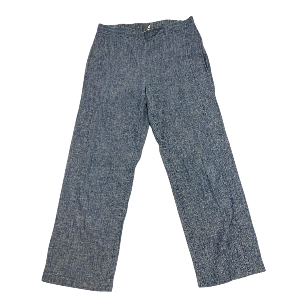 Pants Designer By Eileen Fisher In Blue, Size:Xs