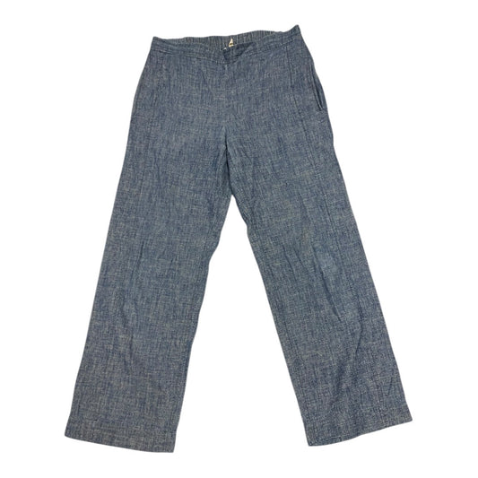 Pants Designer By Eileen Fisher In Blue, Size:Xs