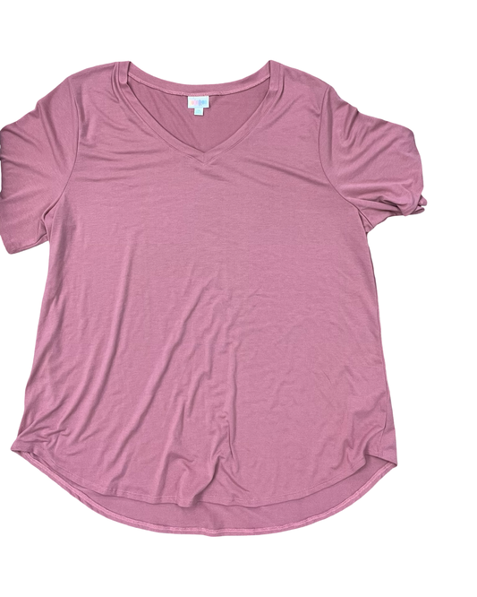 Top Ss By Lularoe In Pink, Size:2X