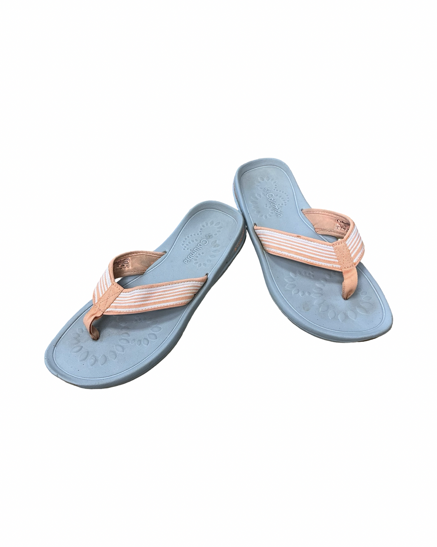 Sandals Flip Flops By Columbia In Orange, Size:10