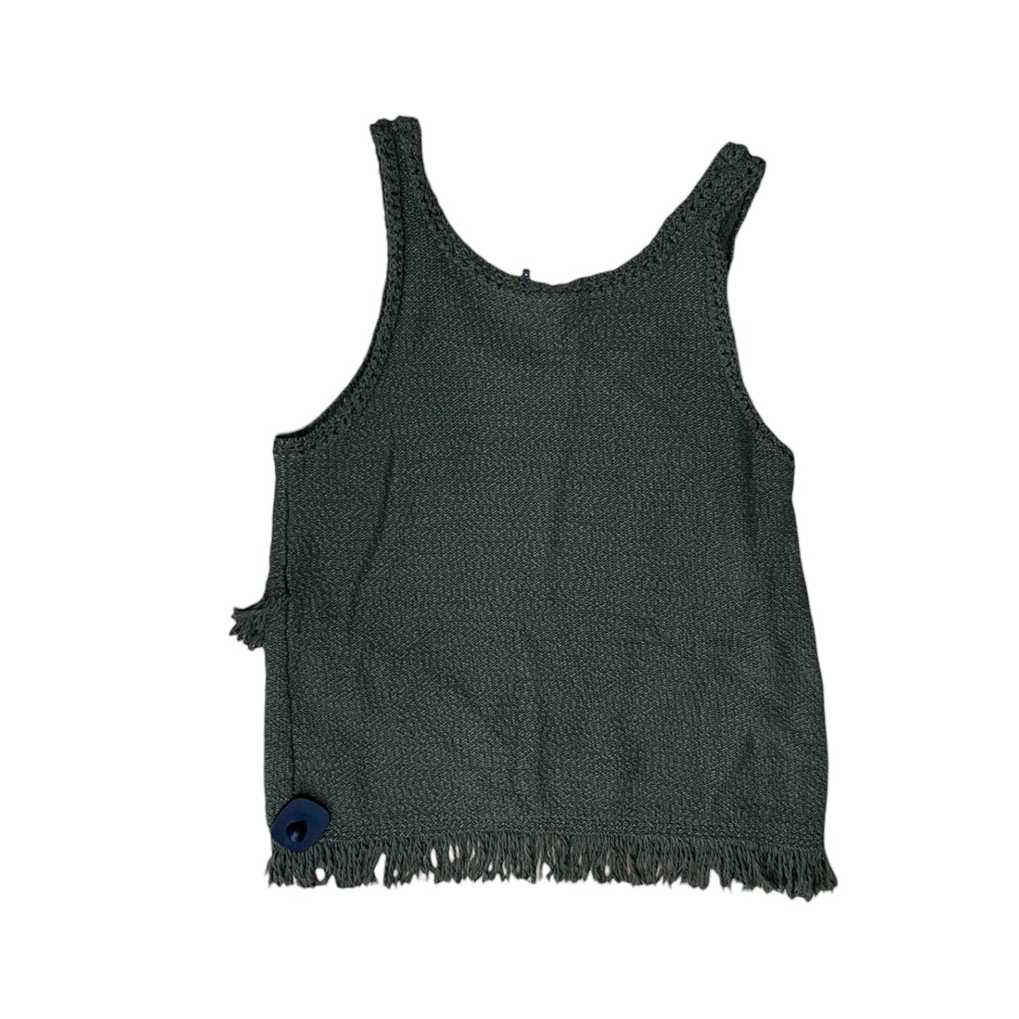 Tank Top By Anthropologie In Green, Size:M