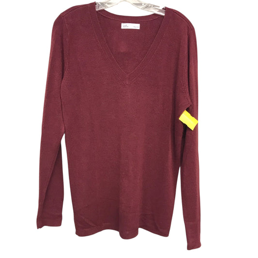 Sweater By Croft And Barrow In Red, Size:L