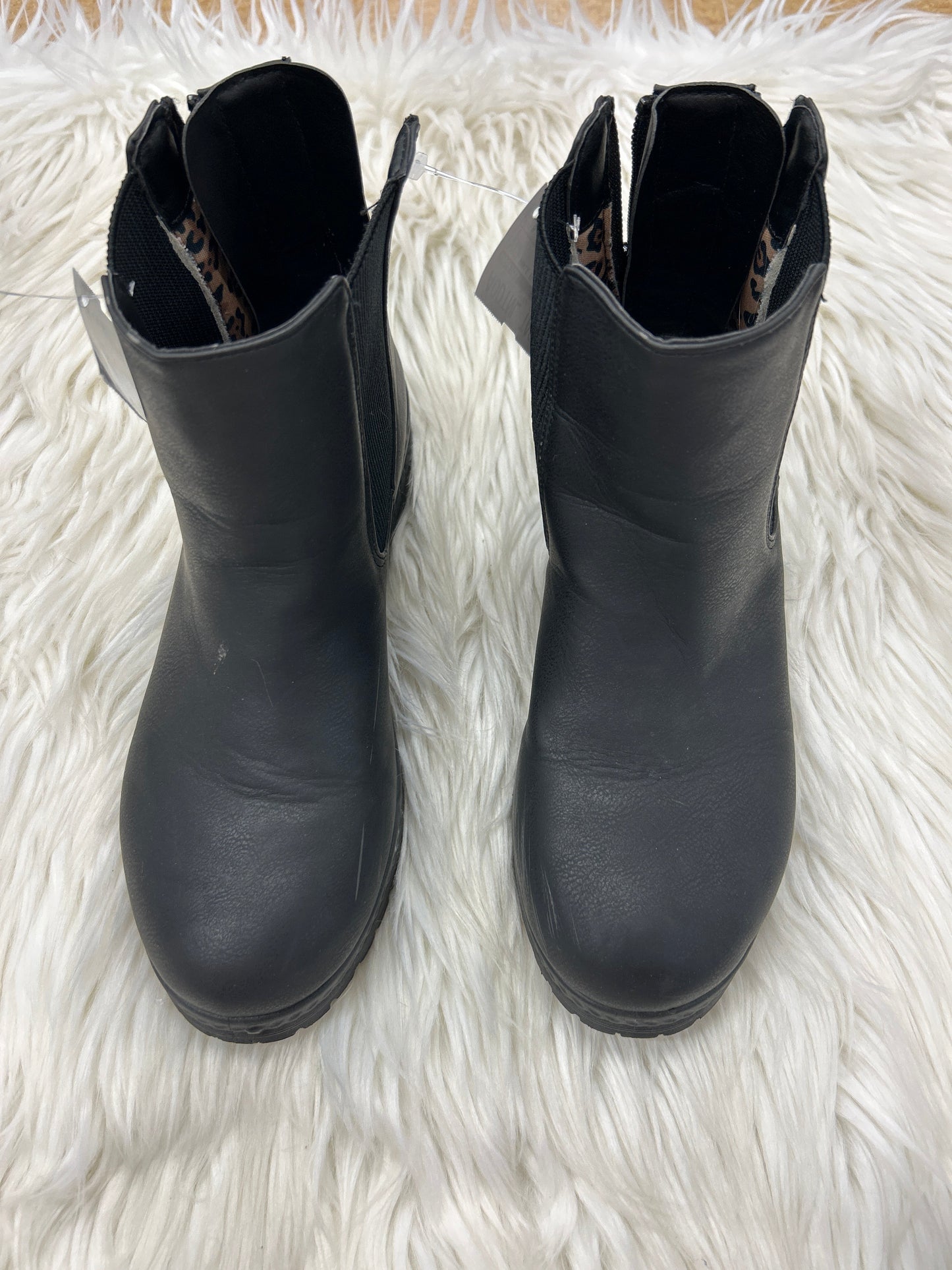 Boots Ankle Flats By Maurices In Black, Size:8