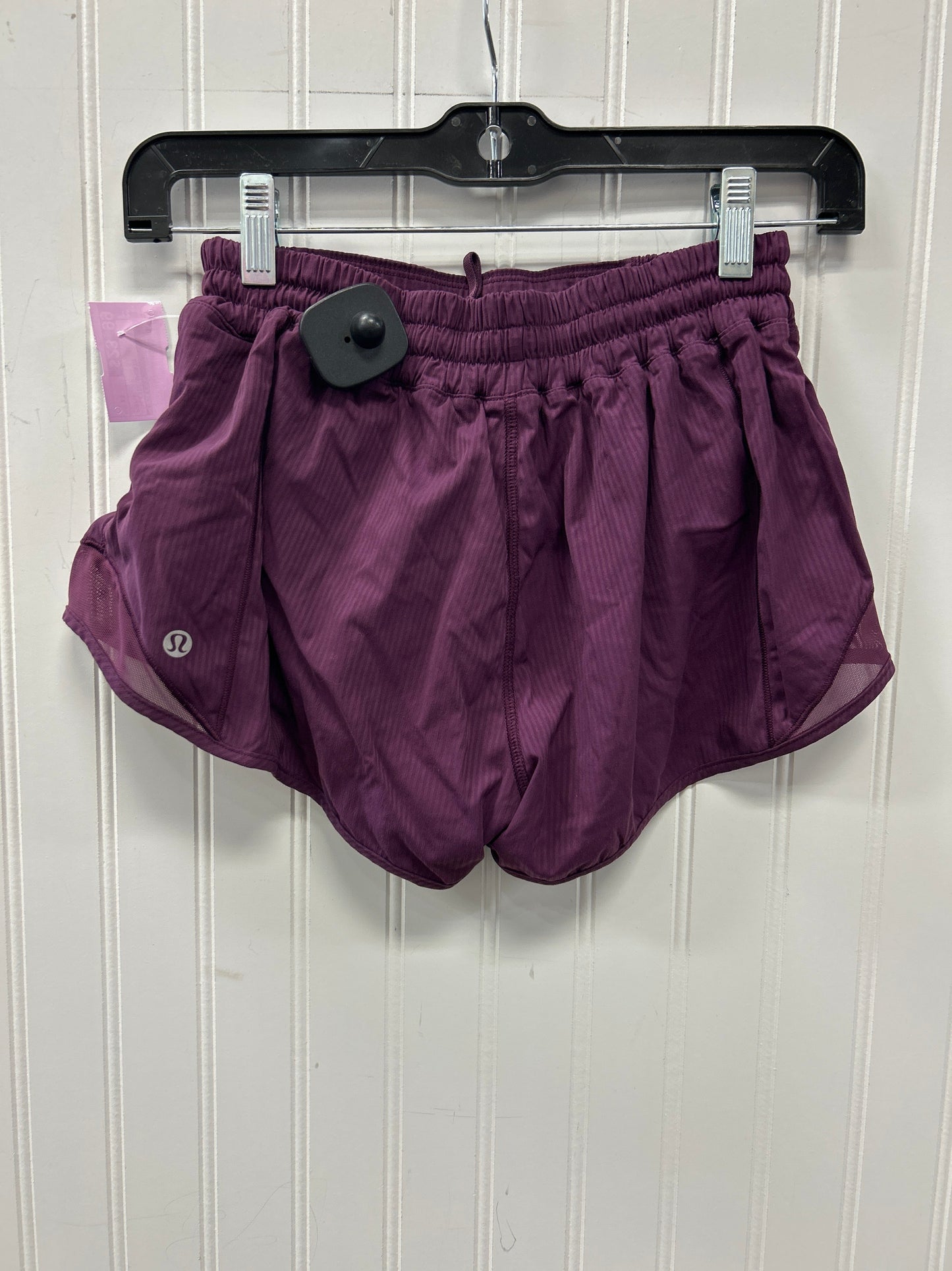 Athletic Shorts By Lululemon In Purple, Size:Xs
