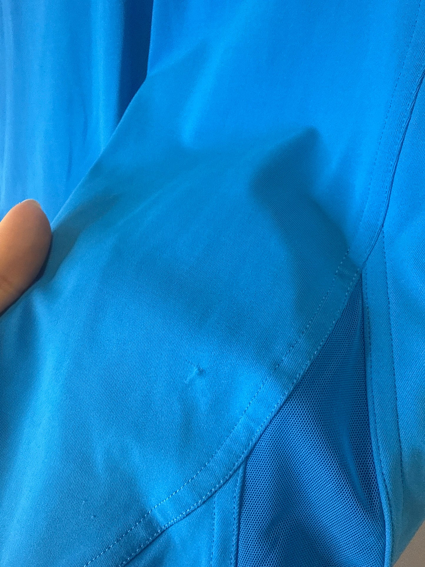 Athletic Capris By Lululemon In Blue, Size: 6