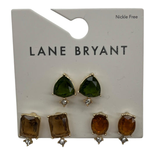 Earrings Stud By Lane Bryant In Multi, Size:03 Piece Set