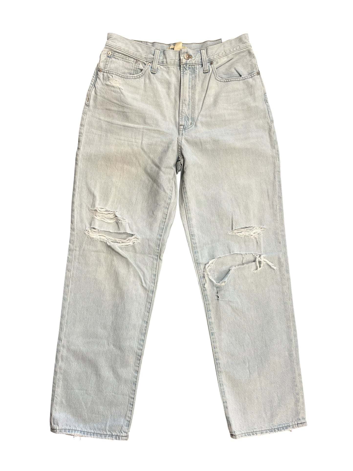 Jeans Straight By Madewell In Blue Denim, Size:8