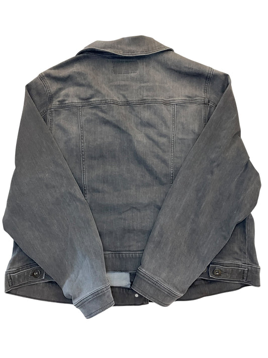 Jacket Denim By Torrid In Grey Denim, Size:3X