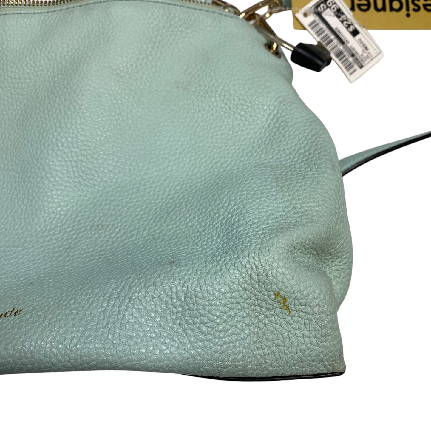 Crossbody Designer By Kate Spade In Aqua, Size:Medium