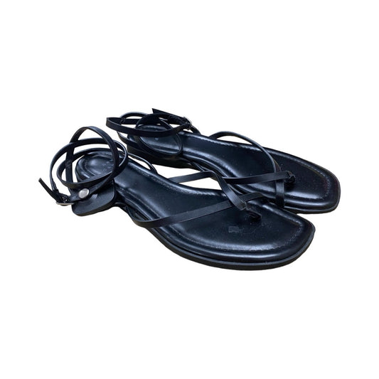Sandals Flats By A New Day In Black, Size:8