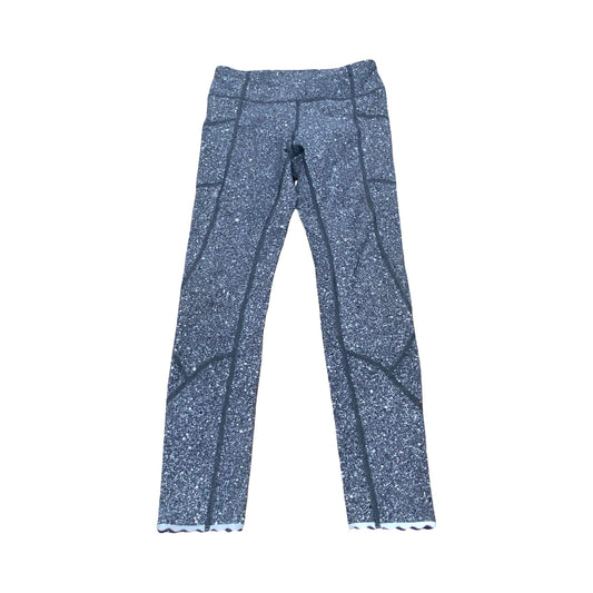 Athletic Leggings By Lululemon In Black & White, Size:4