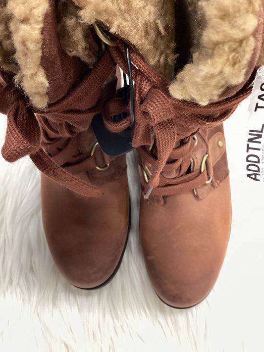 Boots Snow By Sorel In Brown, Size:9