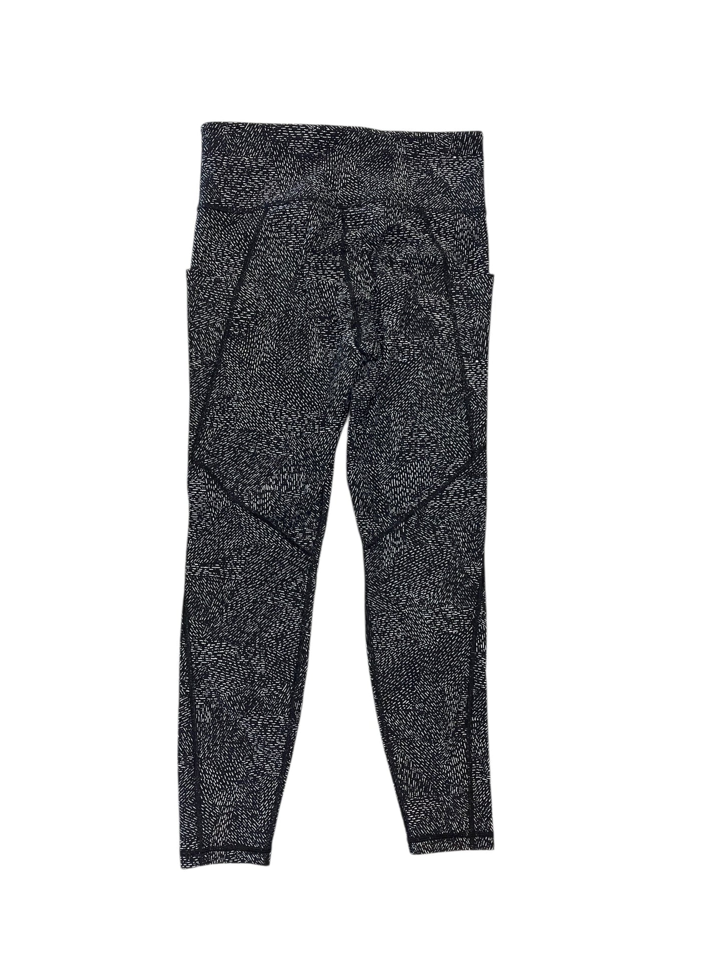 Athletic Leggings By Athleta In Black, Size:M