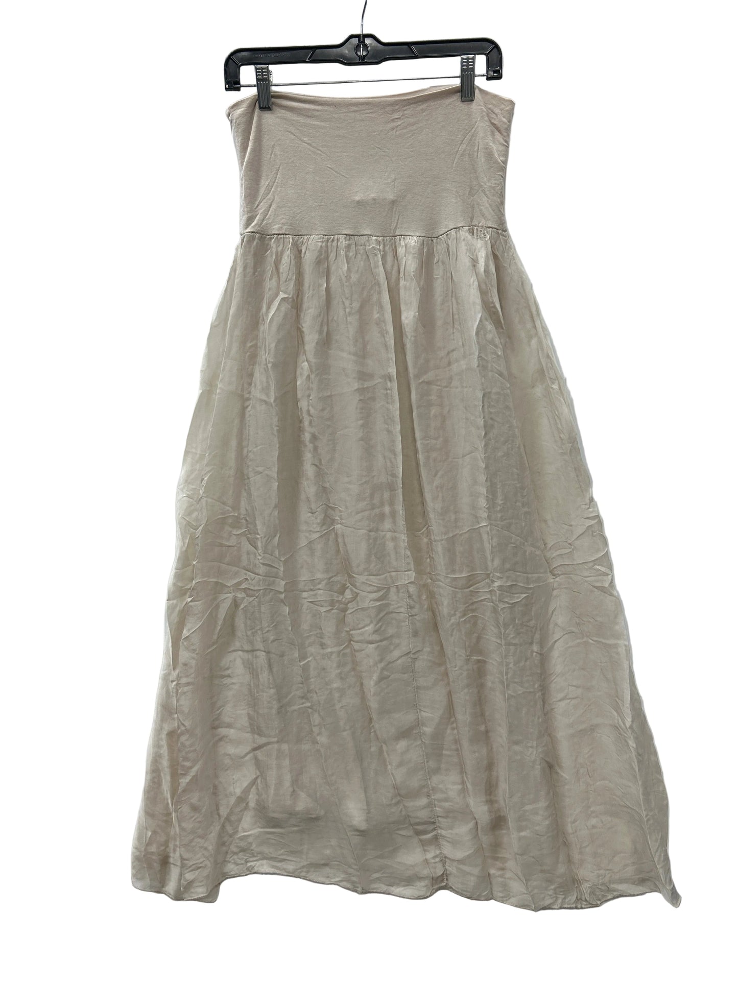 Skirt Maxi By Cmb In Cream, Size:L