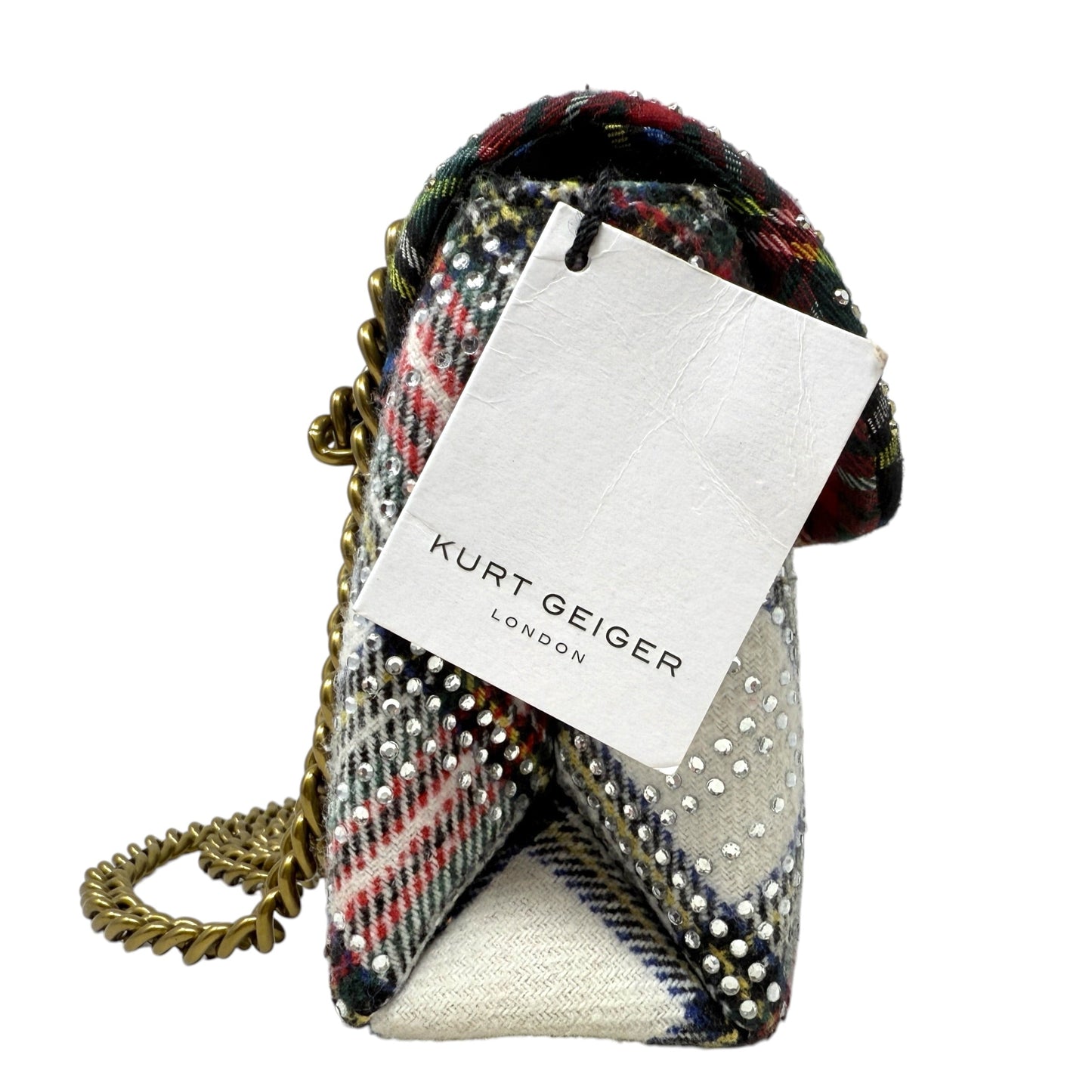 Fabric Mini Kensington Shoulder Bag Designer By Kurt Geiger, Size: Small