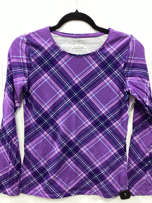 Top Ls By Talbots In Purple, Size:Xs