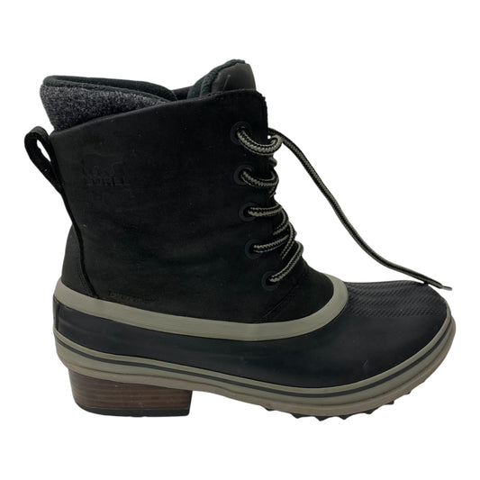 Boots Snow By Sorel In Black, Size:9