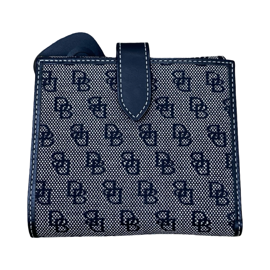 Wallet Designer By Dooney And Bourke In Black & Grey, Size:Small