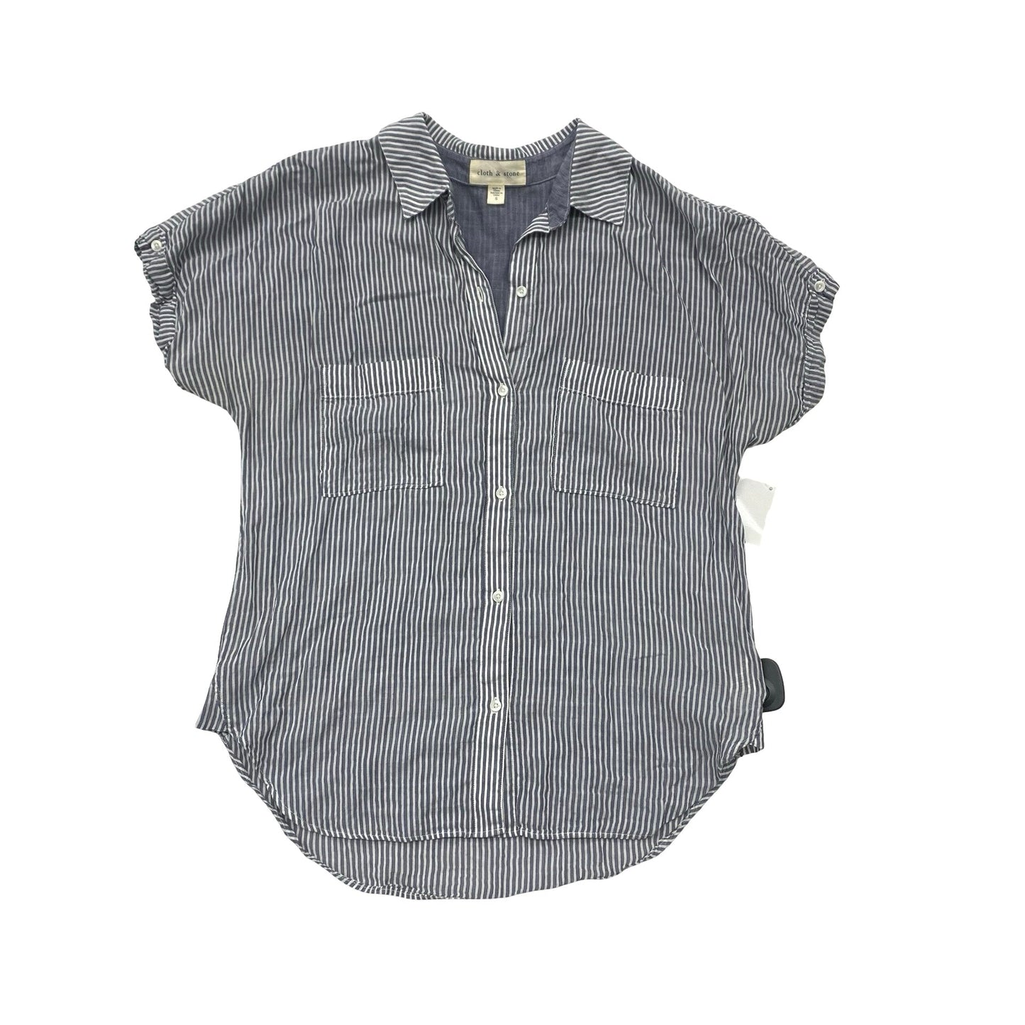 Top Ss By Cloth & Stone In Striped Pattern, Size:S