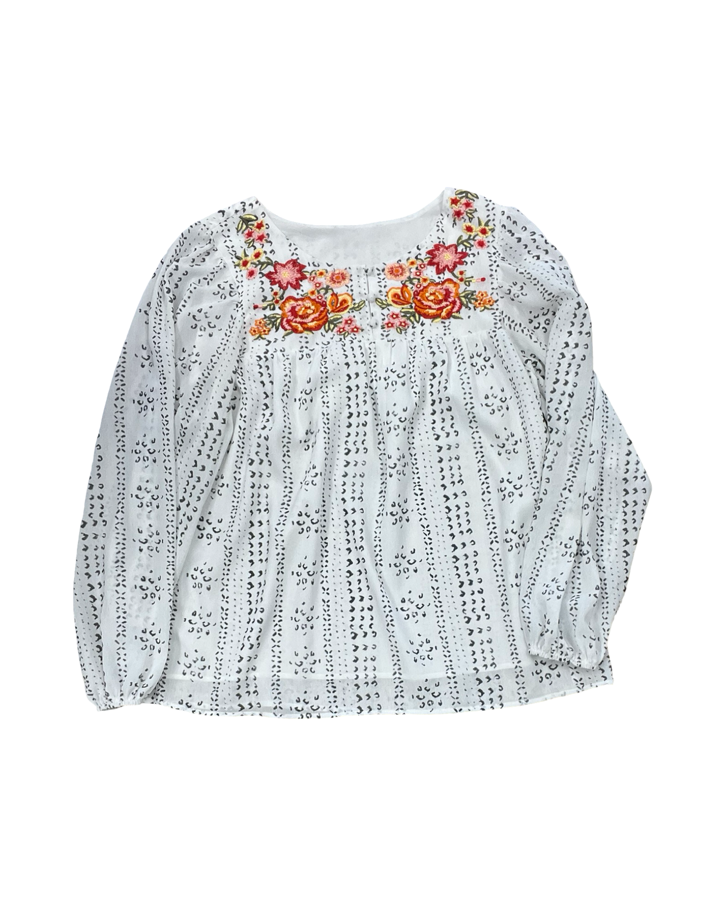 Top Ss By Clothes Mentor In White, Size:M