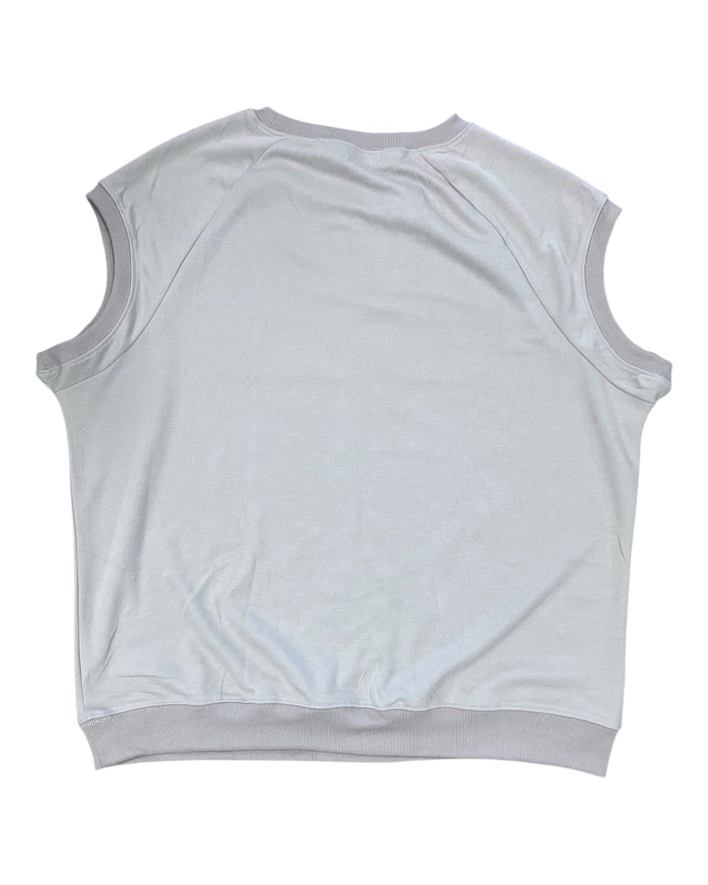 Top Sleeveless By Clothes Mentor In Tan, Size:Xl