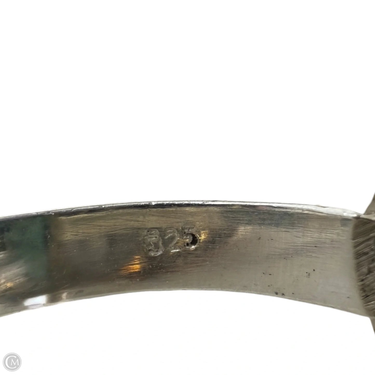 Sterling Silver & Crysocolla Ring, Size: 8