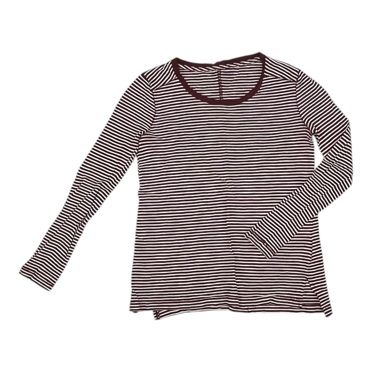 Top Ls By Madewell In Maroon, Size:Xs