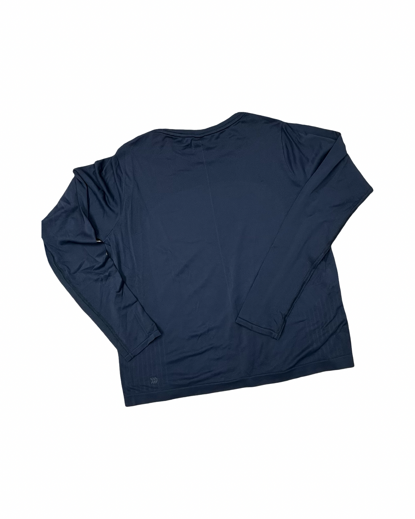 Athletic Top Ls Crewneck By All In Motion In Black, Size:L
