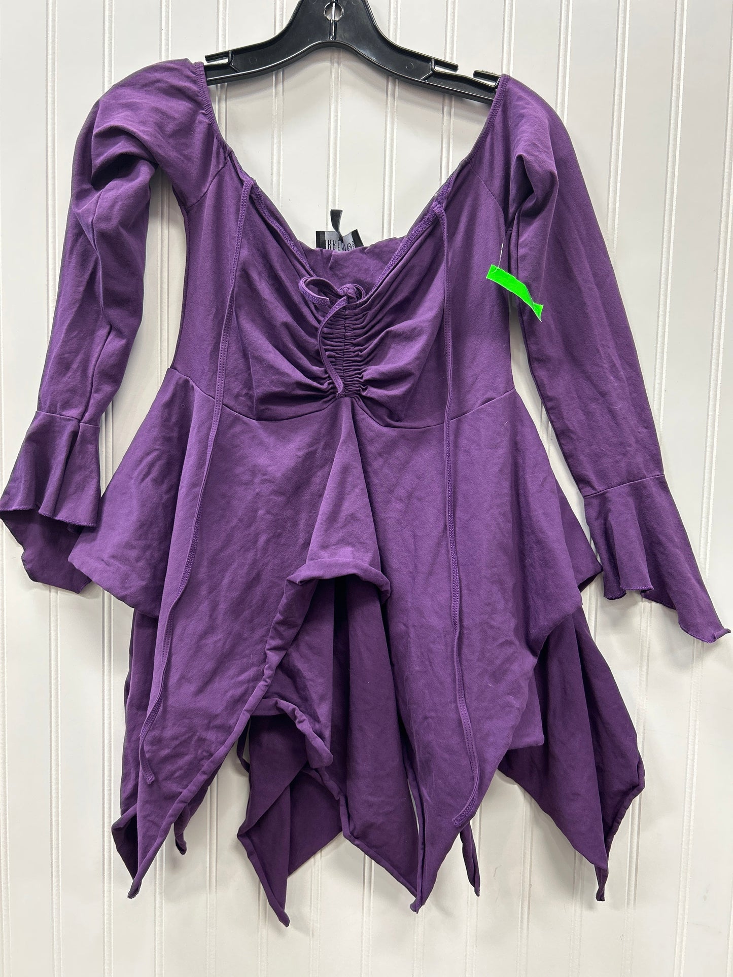 Tunic Ls By Cmc In Purple, Size:L