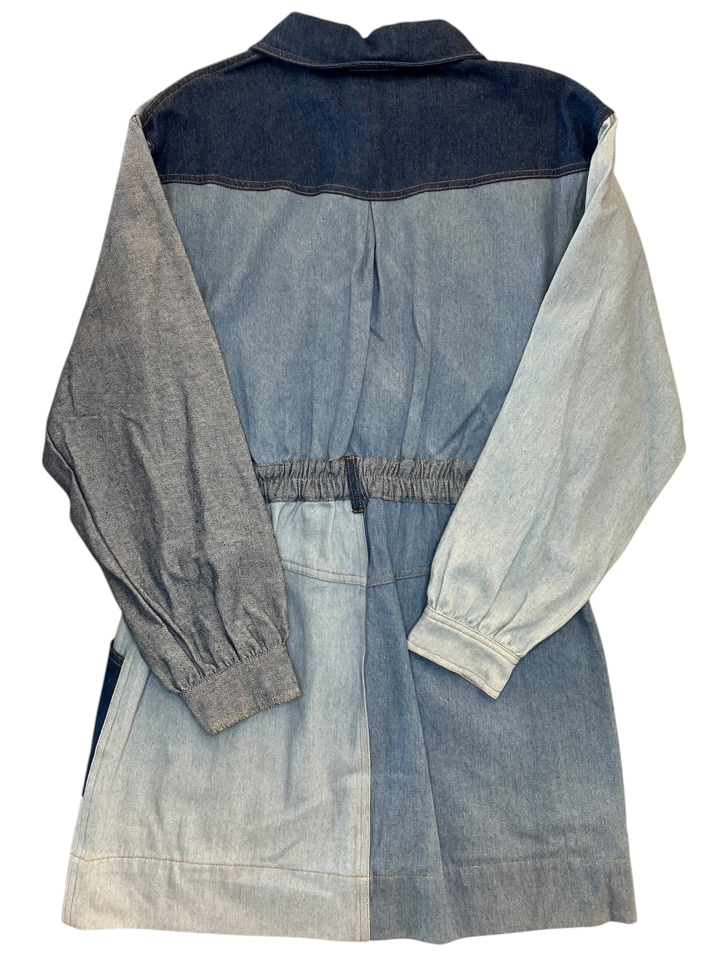 Dress Casual Short By Steve Madden In Blue Denim, Size:M