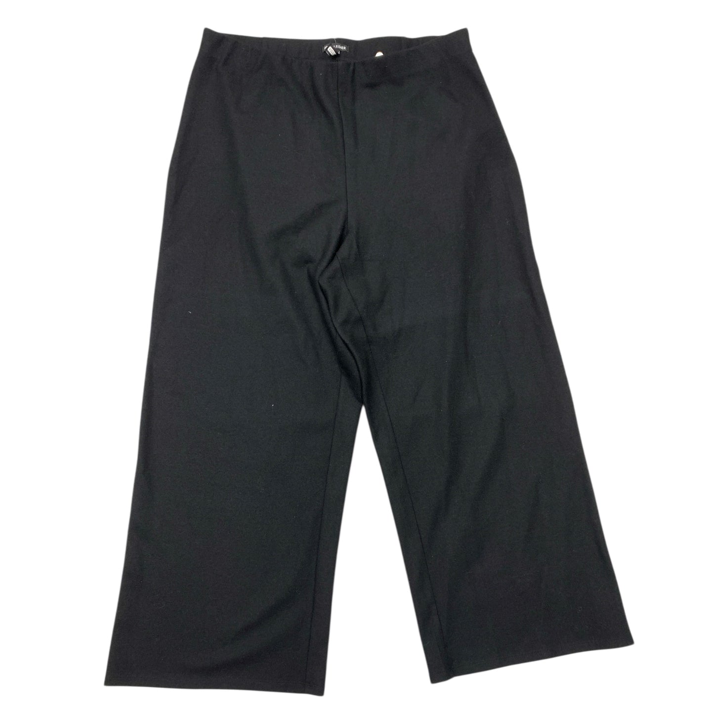 Pants Designer By Eileen Fisher In Black, Size:L