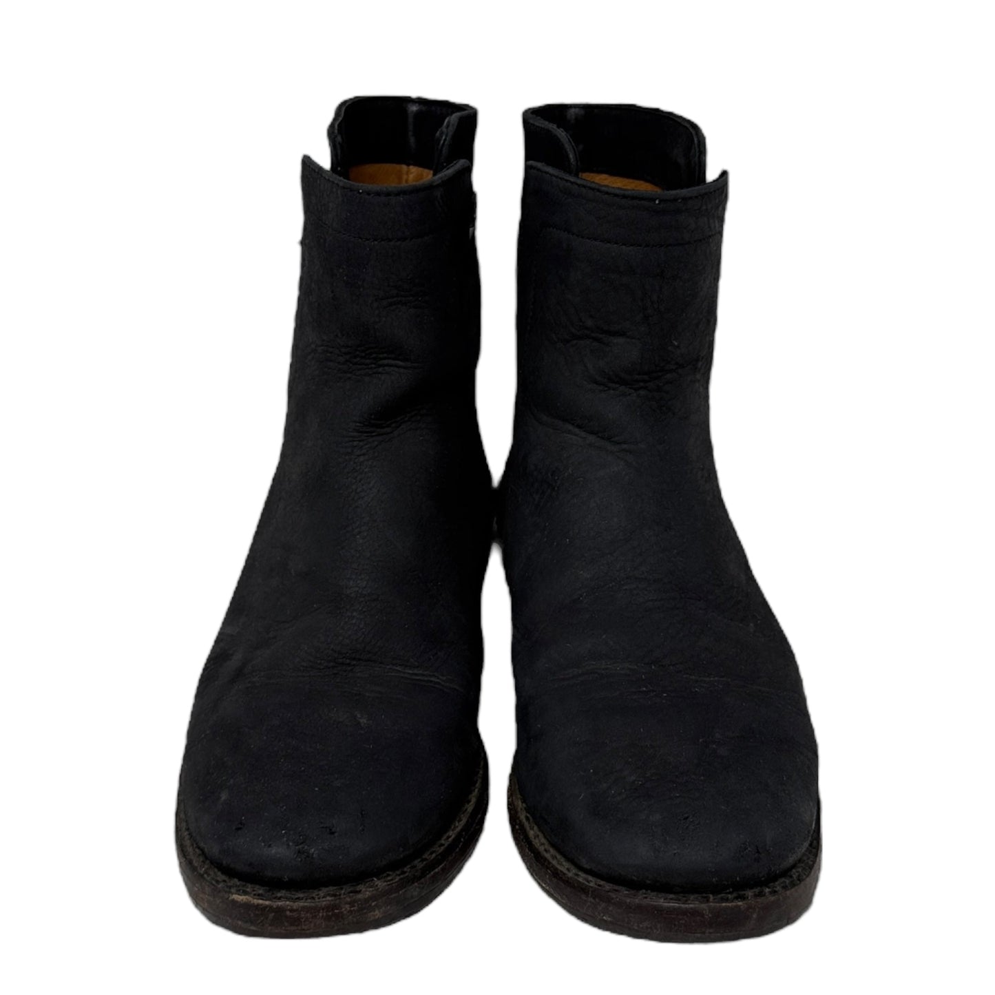 Natalie Double Zip Boots Designer By Frye In Black, Size: 7.5