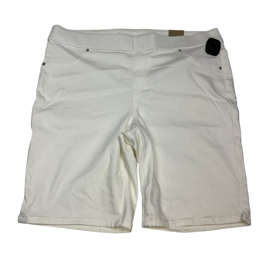 Shorts By Chicos In Cream, Size:Xl