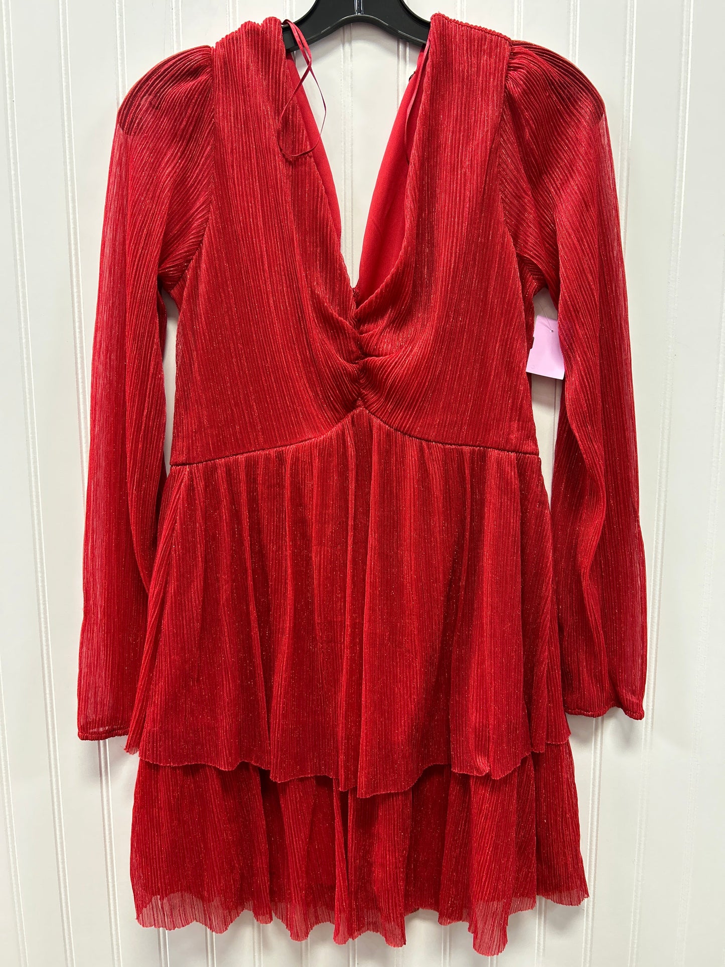 Dress Party Short By Francesca’S In Red, Size:M