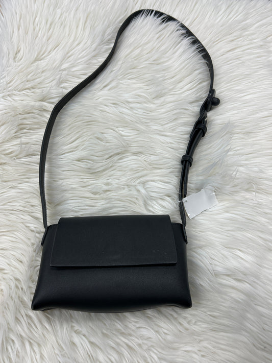 Crossbody Leather By Mng In Black, Size:Small